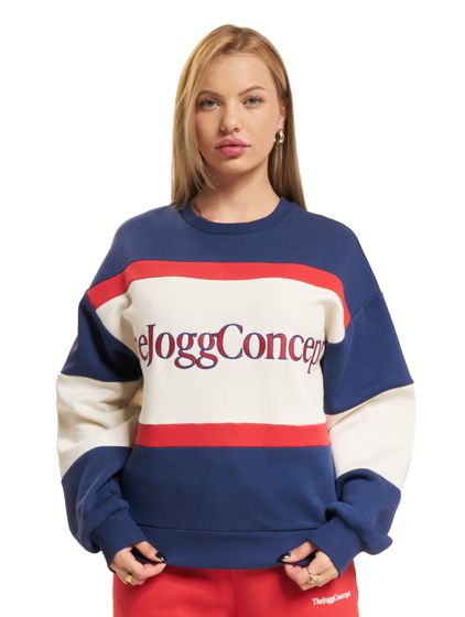 TheJoggConcept Sage Logo Sweater medieval blue mix