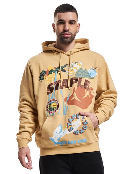 STAPLE Hemlock Graphic Hoody Mandel