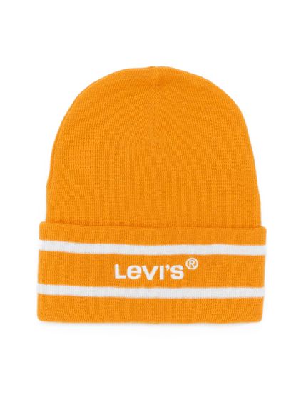 LEVI'S Wordmark Beanie dark khaki