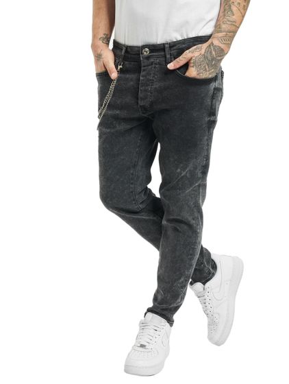 2Y Premium Daniel Skinny Fit Jeans Denim Blue