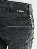 2Y Premium Daniel Skinny Fit Jeans Denimblau