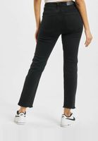 2Y Premium Damen Destroyed Mom Fit Denim schwarz