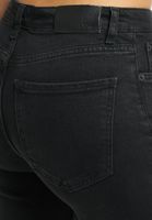 2Y Premium Damen Destroyed Mom Fit Denim schwarz