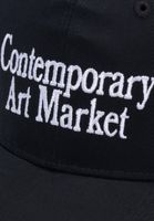 Casquettes Flexfitted Market Contemporary Art 6 panneaux noires Casquettes Flexfitted Market Contemporary Art 6 panneaux noires