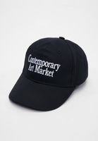 Casquettes Flexfitted Market Contemporary Art 6 panneaux noires Casquettes Flexfitted Market Contemporary Art 6 panneaux noires