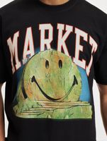T-shirts Market Smiley Out Of Body noir délavé T-shirts Market Smiley Out Of Body noir délavé