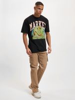 T-shirts Market Smiley Out Of Body noir délavé T-shirts Market Smiley Out Of Body noir délavé
