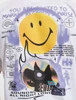Market Smiley Afterhours T-Shirts weiß