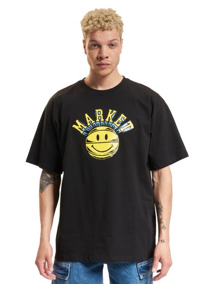 Market Market Smiley Hoops T-Shirts black