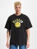 T-shirts Market Market Smiley Hoops noirs T-shirts Market Market Smiley Hoops noirs