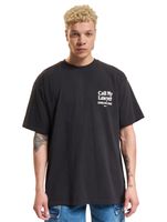 Market Call My Lawyer T-Shirts verwaschen schwarz