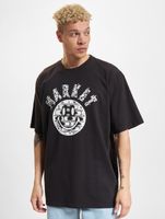 T-shirts Market Smiley Brickhouse noir délavé T-shirts Market Smiley Brickhouse noir délavé