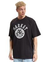 T-shirts Market Smiley Brickhouse noir délavé T-shirts Market Smiley Brickhouse noir délavé