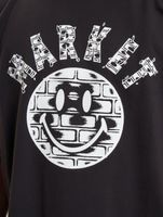 T-shirts Market Smiley Brickhouse noir délavé T-shirts Market Smiley Brickhouse noir délavé