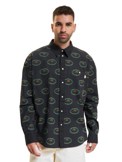 BLKVIS BOC Allover Shirt schwarz
