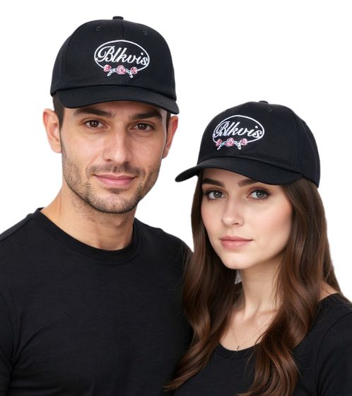 Cappellini snapback BLKVIS Script Roses neri