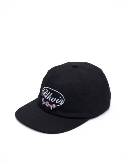 BLKVIS Script Roses Snapback Caps schwarz