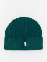 Bonnet en tricot torsadé BLKVIS, vert chasseur Bonnet en tricot torsadé BLKVIS, vert chasseur