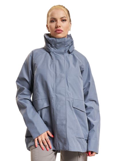 DIDRIKSONS Unn Jacke neblig blau