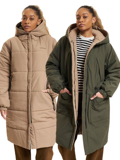 DIDRIKSONS Anna Parka beige/dark green