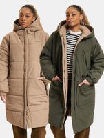 DIDRIKSONS Anna Parka beige/dunkelgrün