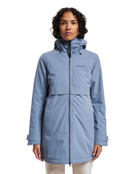 DIDRIKSONS Parka leggero blu ghiaccio
