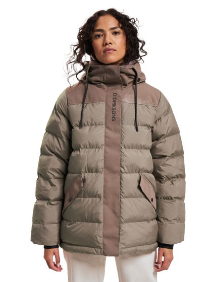 DIDRIKSONS Filippa 2 winter jackets bark