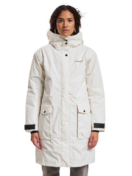 DIDRIKSONS Ilsa Parka white foam