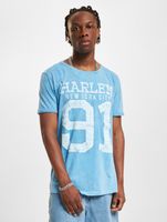 vsct Harlem 91 Washed T-Shirt Azurblau