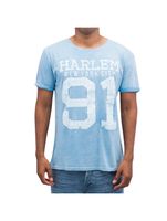 vsct Harlem 91 Washed T-Shirt Azurblau