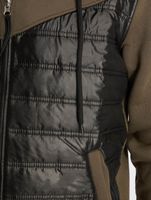 vsct 2 Colour Amour Zip Hoodie khaki