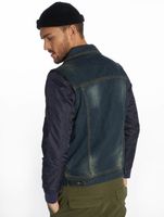 vsct Bomberärmel Jeansjacke blau