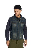 vsct Bomberärmel Jeansjacke blau