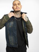 vsct Bomberärmel Jeansjacke blau