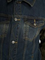 vsct Bomberärmel Jeansjacke blau