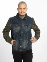 vsct Bomberärmel Jeansjacke blau