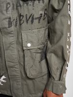 vsct Giacca militare di transizione dipinta a mano grigia