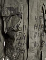 vsct Giacca militare di transizione dipinta a mano grigia