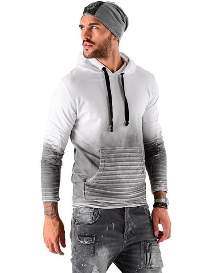 vsct Biker Hoodie grau