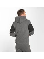 vsct Oiled Zip Hoodie grau