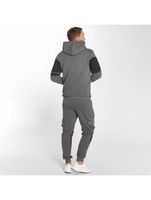 vsct Oiled Zip Hoodie grau