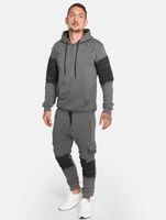 vsct Oiled Zip Hoodie grau