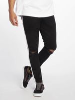 vsct Knox Stripe Slim Fit Jeans Schwarz Kneecut vsct Knox Stripe Slim Fit Jeans Schwarz Kneecut