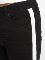 vsct Knox Stripe Slim Fit Jeans Schwarz Kneecut vsct Knox Stripe Slim Fit Jeans Schwarz Kneecut