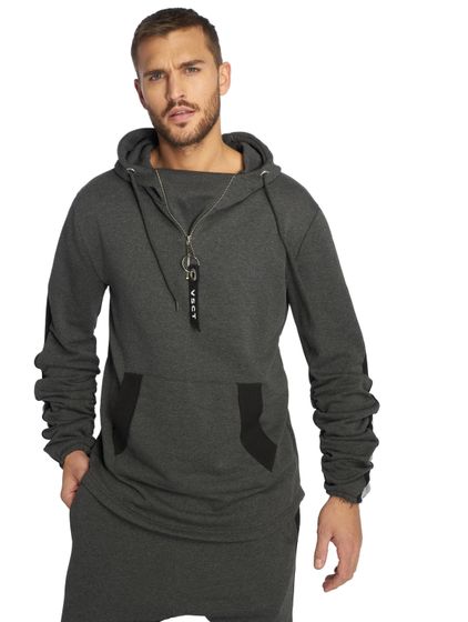 Felpa con cappuccio vsct Racer grigia