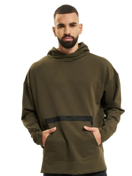vsct Kapuzenpullover mit großem Logo khaki