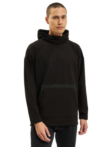 vsct Kapuzenpullover mit großem Logo schwarz