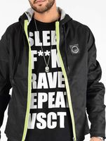 vsct Conzraast Neon Reißverschlussjacke Schwarz