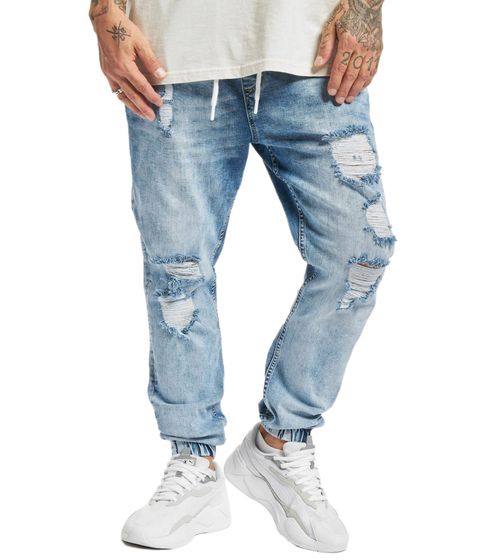 vsct Noah Cuffed Laces Antifit Jeans Blau Stoned