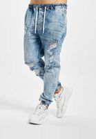 Jean anti-ajustement à lacets et revers Noah vsct bleu délavé Jean anti-ajustement à lacets et revers Noah vsct bleu délavé